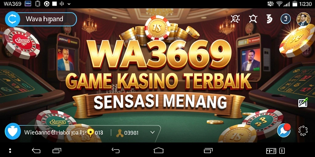 Tampilan gamplay seru dari permainan Kasino WA369 yang mengagumkan.